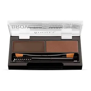 Набор для макияжа глаз Born This Way Eyebrow Sculpting Kit Rimmel London, цвет dark brown