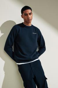 Толстовка с круглым вырезом и логотипом Berghaus, черный