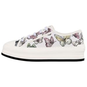 DIOR Женские белые кроссовки Walk'n' Low top Canvas