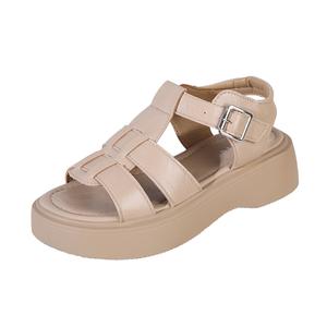 WUJI Римские сандалии женские абрикос, цвет Apricot