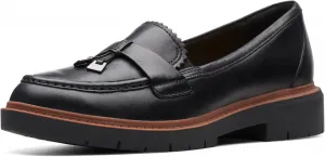 Лоферы Clarks, черный