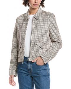 Теория молния куртка Theory, Tan