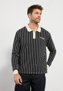 Поло Pier One HEAVYWEIGHT STRIPE OVERSIZED POLO, Dark Blue