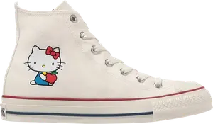 Кроссовки Hello Kitty x Chuck Taylor All Star High 'Apple', кремовый