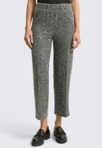 Брюки TOM TAILOR TTLEA STRAIGHT BOUCLÉ, Salt Pepper Boucle Structure/Black