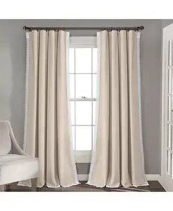 Оконные шторы Розали Lush Decor, neutral