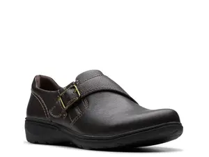 Туфли Clarks Carleigh Jazz Slip-On, шоколадная кожа