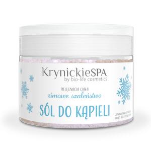 Соль для ванн с перламутровым пигментом, 400 г Krynickie Spa Zimowe szaleństwo