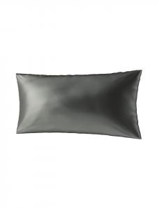 Наволочка BEAUTY SLEEP (80X40) из шелка антрацитового цвета Ailoria, 40x80 см