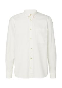 s.Oliver Рубашка на пуговицах Regular fit в белом цвете