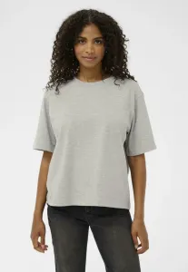 Базовая футболка kasandy Kaffe, Light Grey Melange