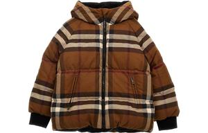 Детская куртка Burberry, цвет Brown