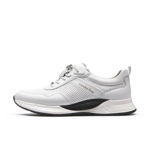 CHRISDIEN DENY Дышащие легкие низкие кеды для мужчин с эффектом увеличения роста белые, цвет White