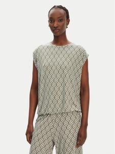 Блузка обычного кроя 11105104 Olsen, зеленый