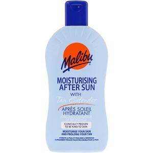 Увлажняющий лосьон для ухода за солнцем после загара с усилителем загара, 400 мл, Malibu