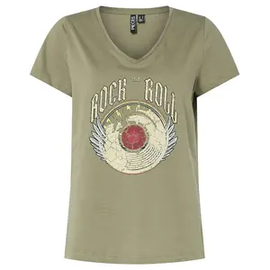 Футболка Pieces Gabriella, зеленый