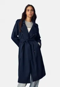 Струящийся тренчкот Stradivarius, Dark Blue