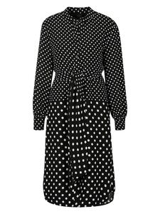 MADELEINE Платье-рубашка в черном цвете