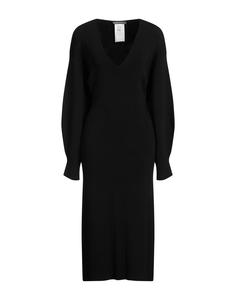 Платье миди Alberta Ferretti, черный