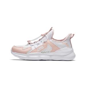 Antakids Дышащие, легкие, амортизирующие, низкие детские кроссовки белого и розового цвета