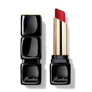 Сияющая матовая помада Kisskiss Tender Matte Guerlain, цвет miss pink