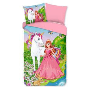 Детское постельное белье Good morning Fairytale, хлопок - 140 x 240 см - розовый - 140 x 240 см