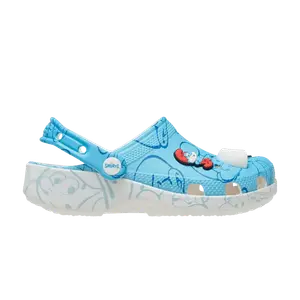 Кроссовки Crocs The Smurfs x Classic Clog Kids 'Allover Print', синий