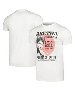 Мужская футболка с круглым плакатом Natural Aretha Franklin American Classics, тан/бежевый