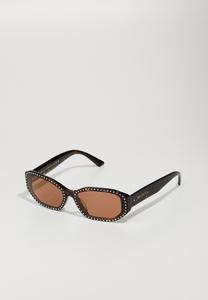 Солнцезащитные очки Jimmy Choo Sunglasses, Havana/Silver Shade/Brown