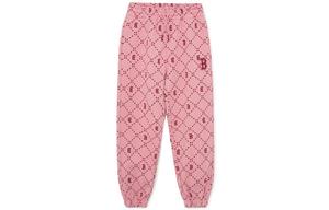 MLB KIDS Детские вязаные спортивные штаны Peach Pink