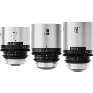 BLAZAR LENS Remus 50/85/125mm 1.5x полнокадровый анаморфотный комплект из 3 объективов (ARRI PL, Silver Flare)