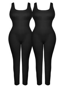 MEETWEE Спортивный комбинезон 'Base Layer' черный