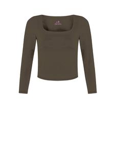 Рубашка DEHA, коричневый