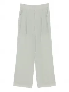 Брюки с карманами Alberta Ferretti, серый