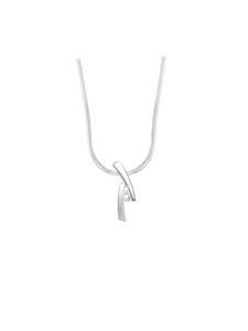 Lucardi Асимметричное колье из серебра 925 пробы
