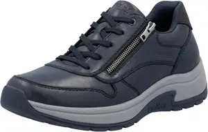 Мужские туфли Rieker на шнуровке, синий