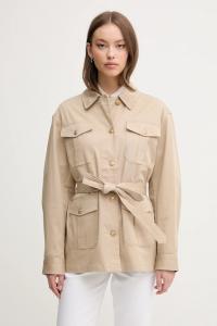 Куртка рубашка Tommy Hilfiger, бежевый