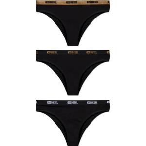 Марта D боксерские трусы набор из трех DIESEL, черный