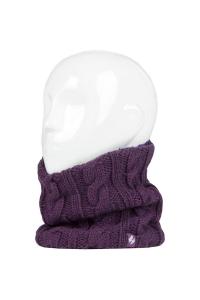 1 упаковка 3,5 Tog Heatweaver пряжи для утепления шеи SOCKSHOP Heat Holders, фиолетовый