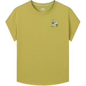 361° Футболка Women's Serene Green с круглым вырезом, умеренно прямого кроя