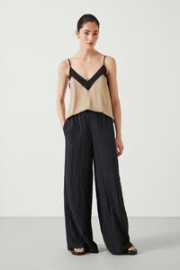 Широкие брюки Mabel Fluid Hush, черный