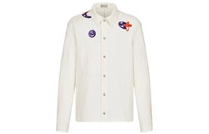 Ежеквартальные новинки Рубашка мужская белая Dior, белый