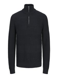 Пуловер Jack & Jones Pullover 'Hugo Zip', синий