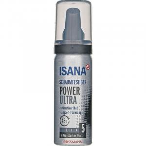 Mousse Power Ultra дорожный размер ISANA, 50 ml
