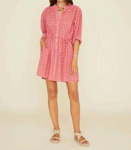 Платье Winnie в оранжево-розовом цвете XIRENA