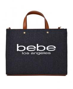 Джинсовая большая сумка Rian Bebe, синий