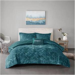 FGDSEEEKJUFHH Комплект постельного белья из стеганого вельвета