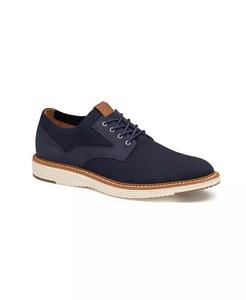 Мужские туфли Upton Knit Plain Toe Johnston & Murphy, синий