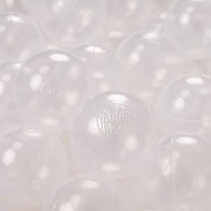 KiddyMoon, Шары пластиковые 6см прозрачные 500/6см