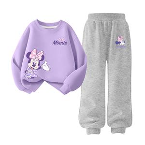 Детский спортивный комплект Casual Sportswear 2 Piece Set Disney, фиолетовый